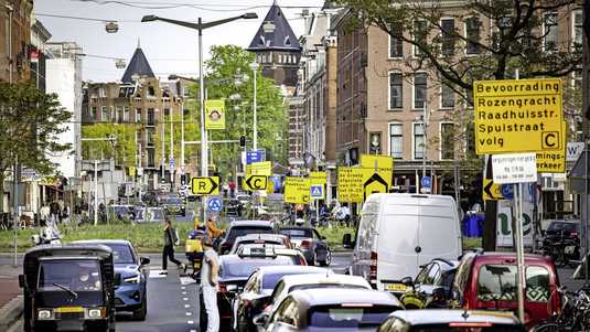 Amsterdam wird 2025 ein beispielloses Verkehrschaos erleben „Wenn wir jetzt