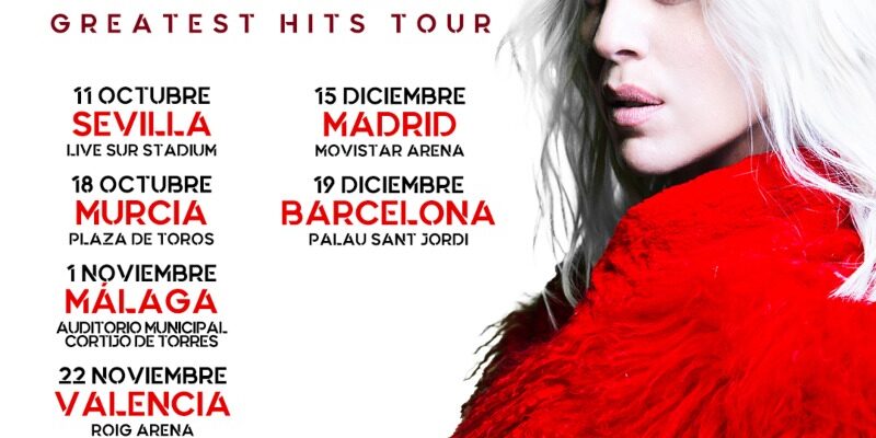 Monica Naranjo hat 6 spanische Fechas der „Greatest Hits Tour