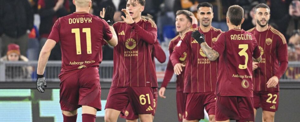 Roma lachelt wieder 41 gegen Sampdoria Giallorossi im Viertelfinale