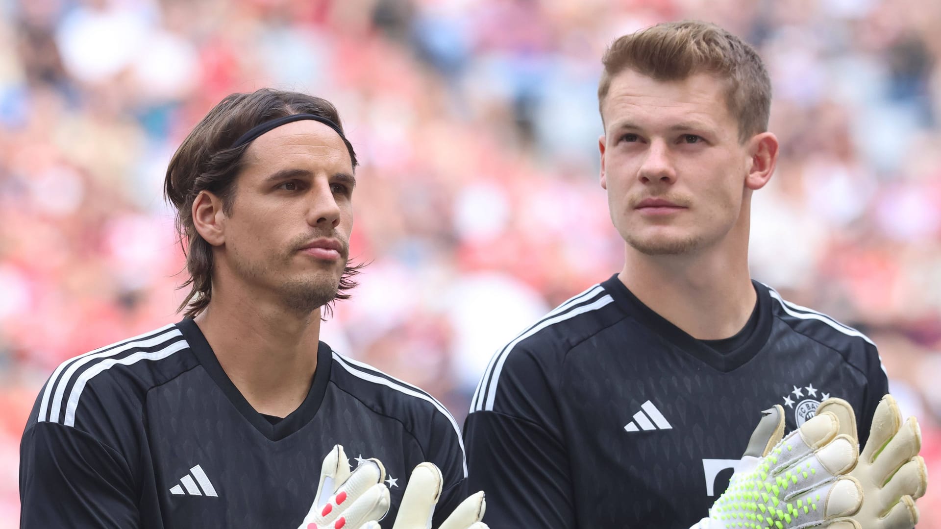 Yann Sommer (l.) and Alexander Nübel: Sommer moved from FC Bayern to Inter Milan.