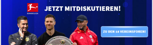 Discuss the Bundesliga now in the forum.