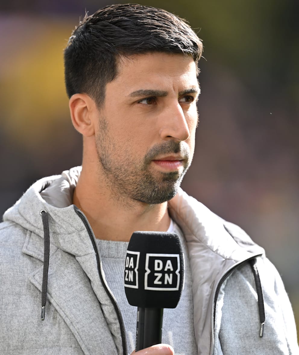 Sami Khedira ist als Experte bei DAZN tätig