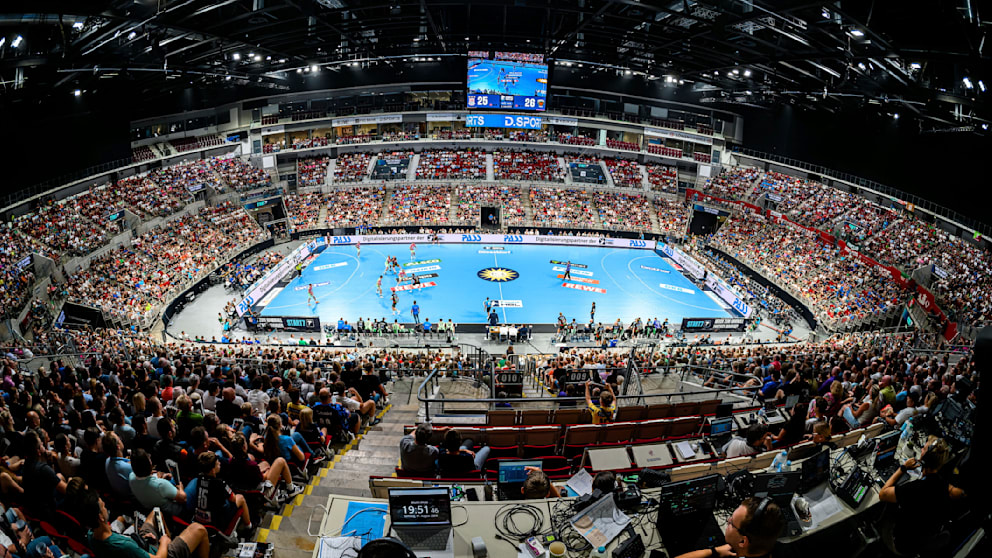 Auch der Handball-Supercup wurde in diesem Jahr im PSD Dome ausgetragen