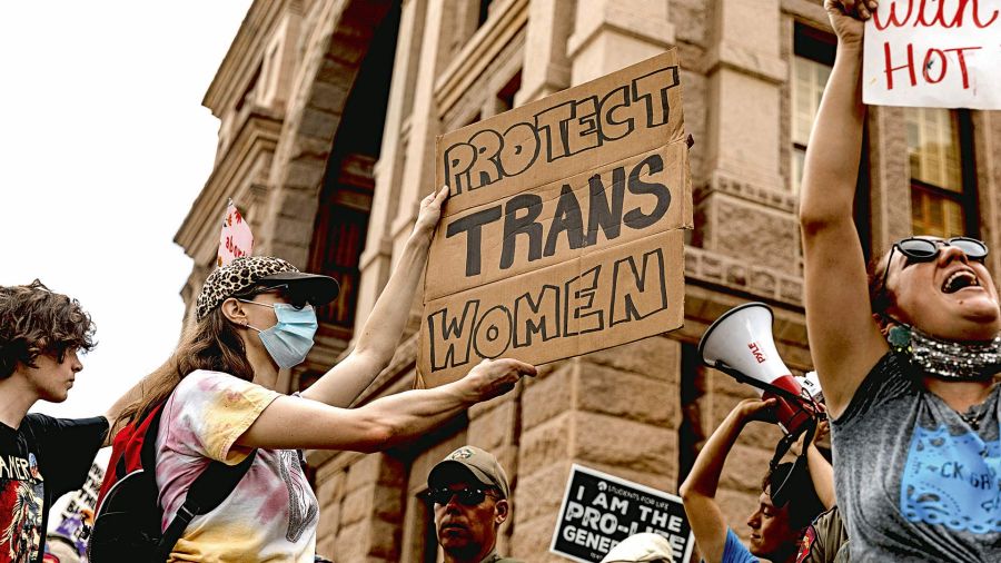 Trans protests