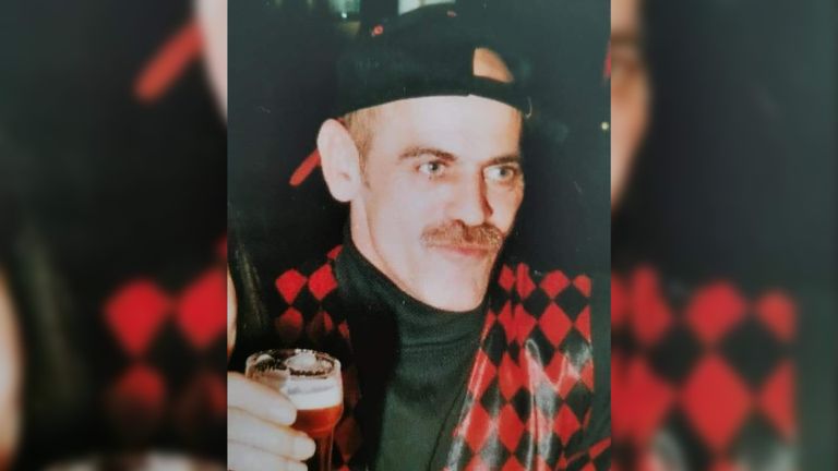 Martien with a beer in his hand (photo: private archive)