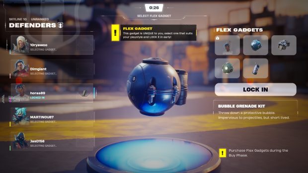 fortnite ballistics gadget flex