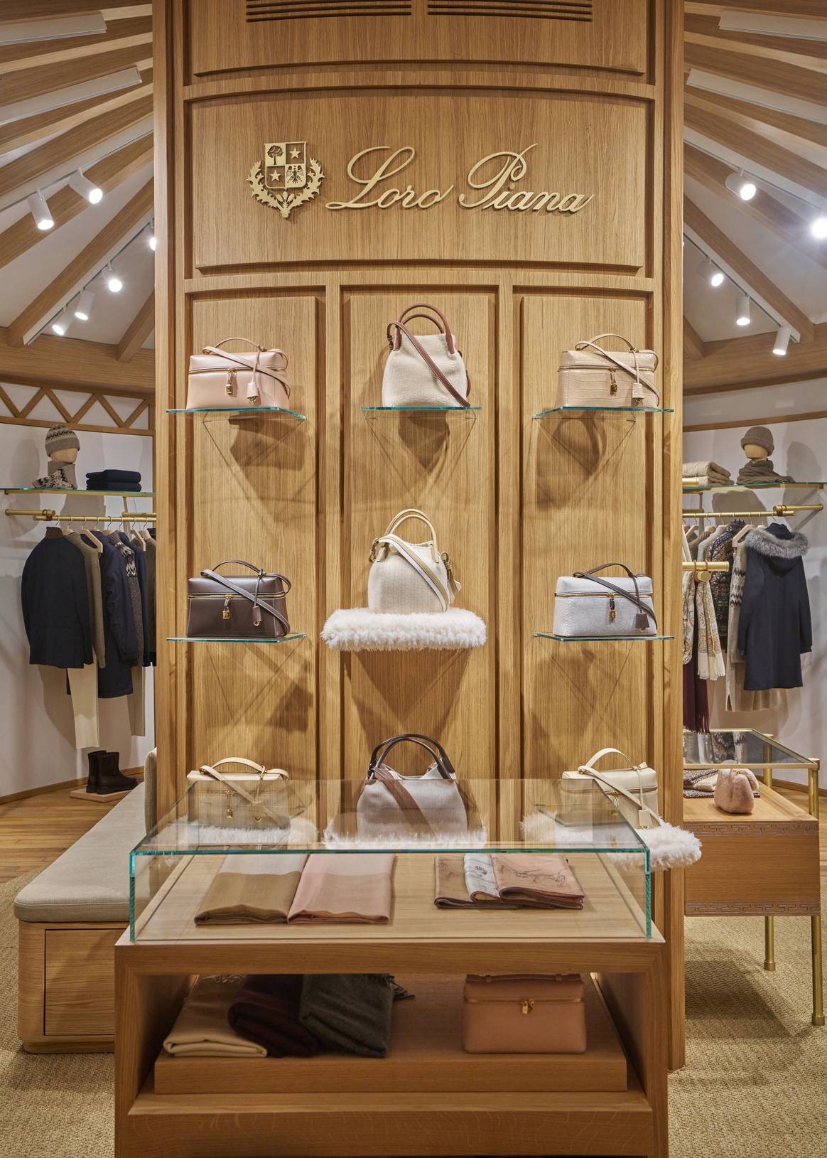 Loro Piana pop-up in Kitzbühel