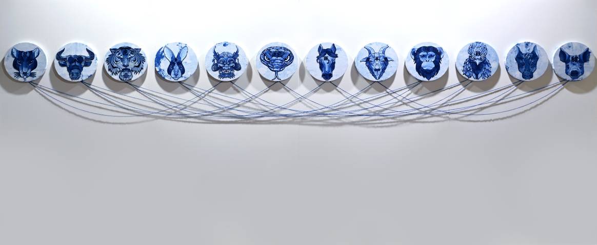 Ian Berry's interpretation of the Chinese zodiac.