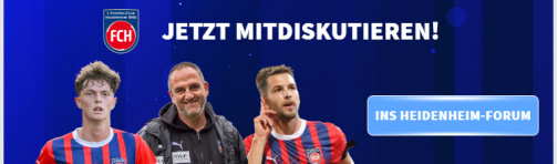 © tm/imago - Join the discussion about 1. FC Heidenheim here (link to the forum)
