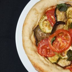 Ratatouille pizza at BAGA | Photo: CEDOC