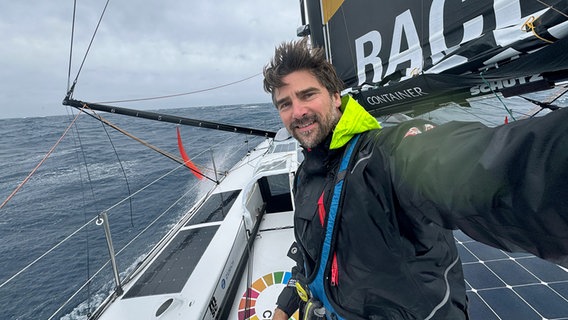 Boris Herrmann on board the Malizia - Seaexplorer © Team Malizia 
