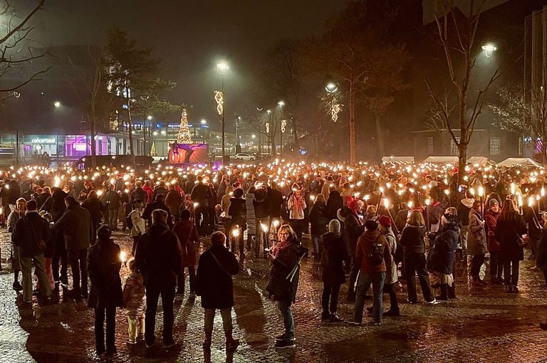 Torches for Peace 2024 (photo: Eva de Schipper).