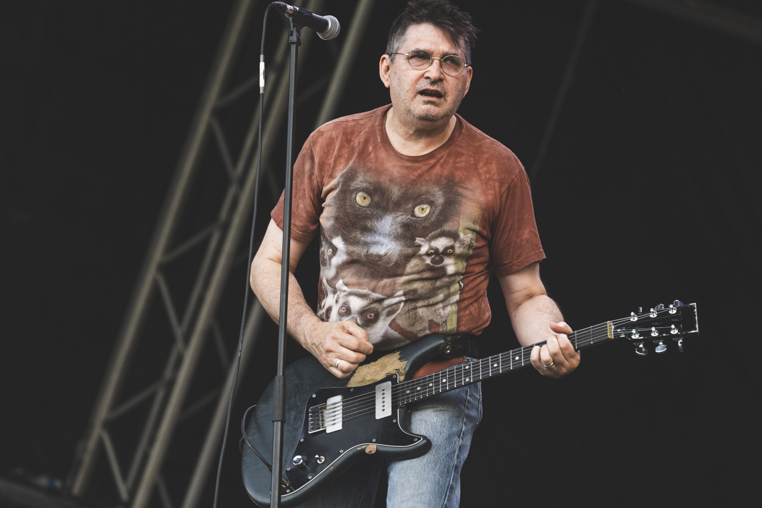 Steve Albini in Madrid in 2023