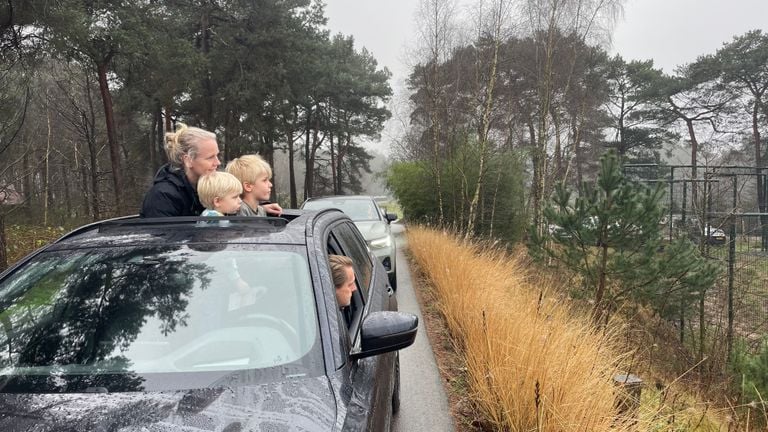 The Butterhoff family from Heemstede is in the first row