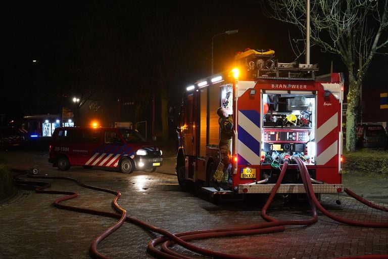 The fire brigade responded en masse. Photo: Jeroen Stuve / SQ Vision