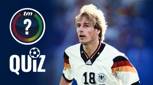 TM quiz: 10 questions about Jürgen Klinsmann TM quiz: 10 questions about Jürgen Klinsmann