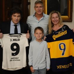 Milei and Palermo | Photo: CEDOC