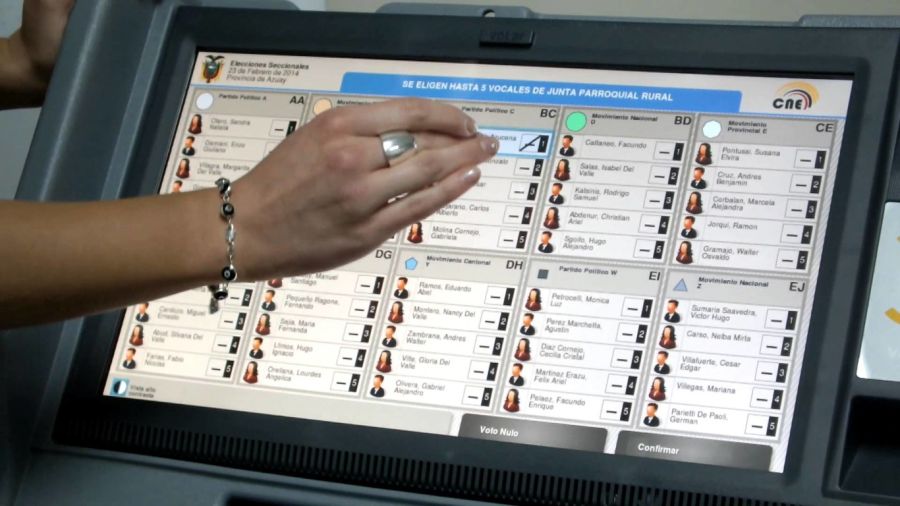 electronic vote