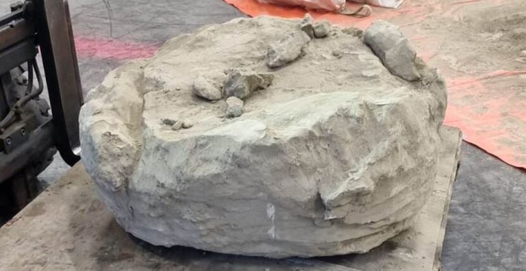 The Mexican sand in which the methamphetamine was hidden (photo: Public Prosecution Service).