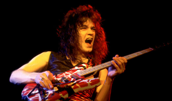 Devilishly talented on the guitar: Eddie Van Halen