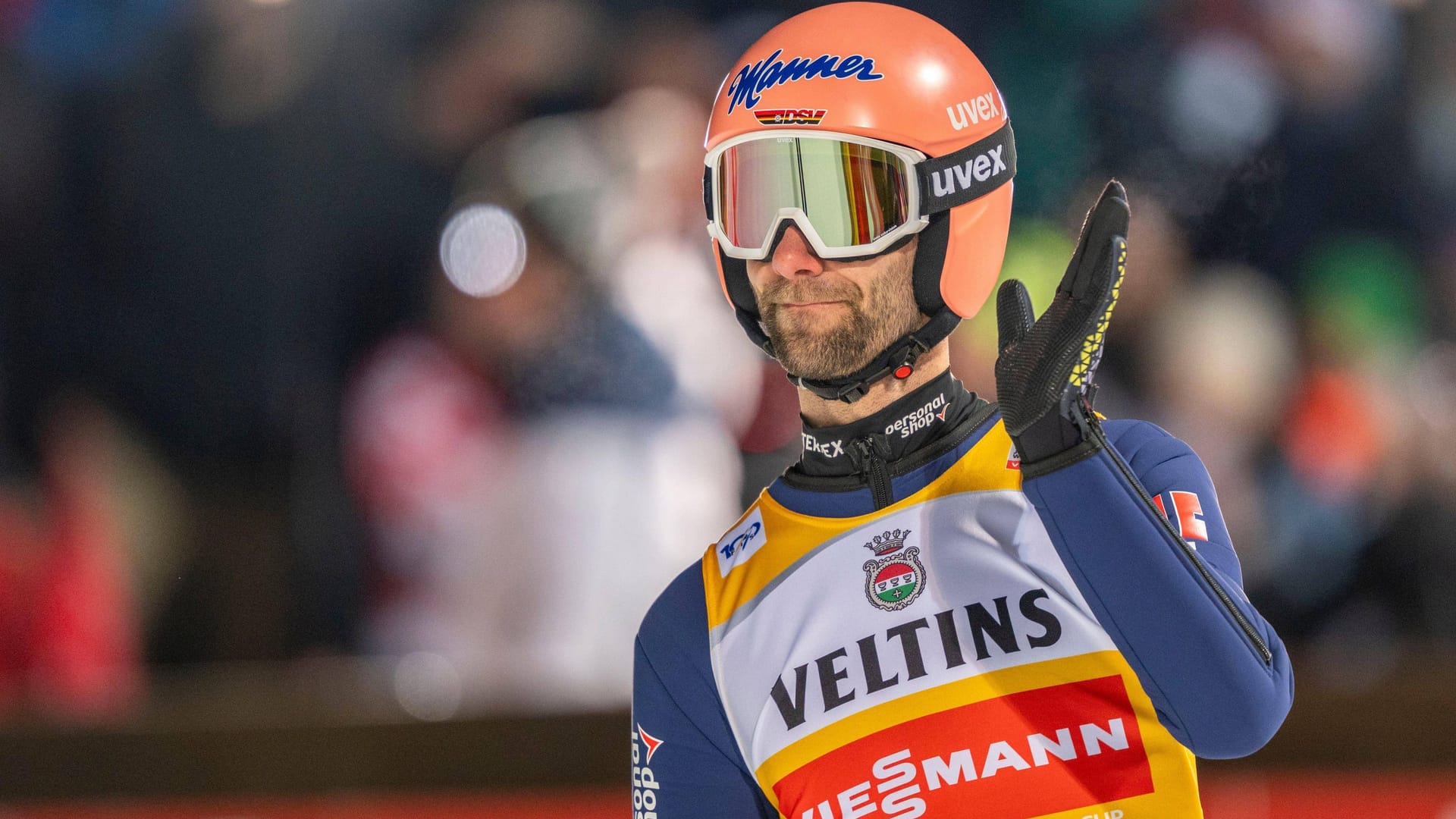 Pius Paschke waves it off: Saturday's jumping in Engelberg was disappointing for the German high-flyer.