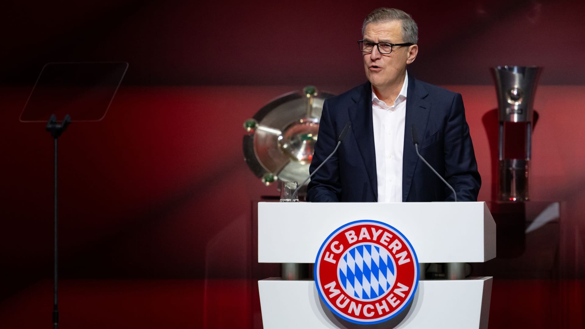 Jan-Christian Dreesen: The CEO also gave a speech at the annual general meeting of FC Bayern.