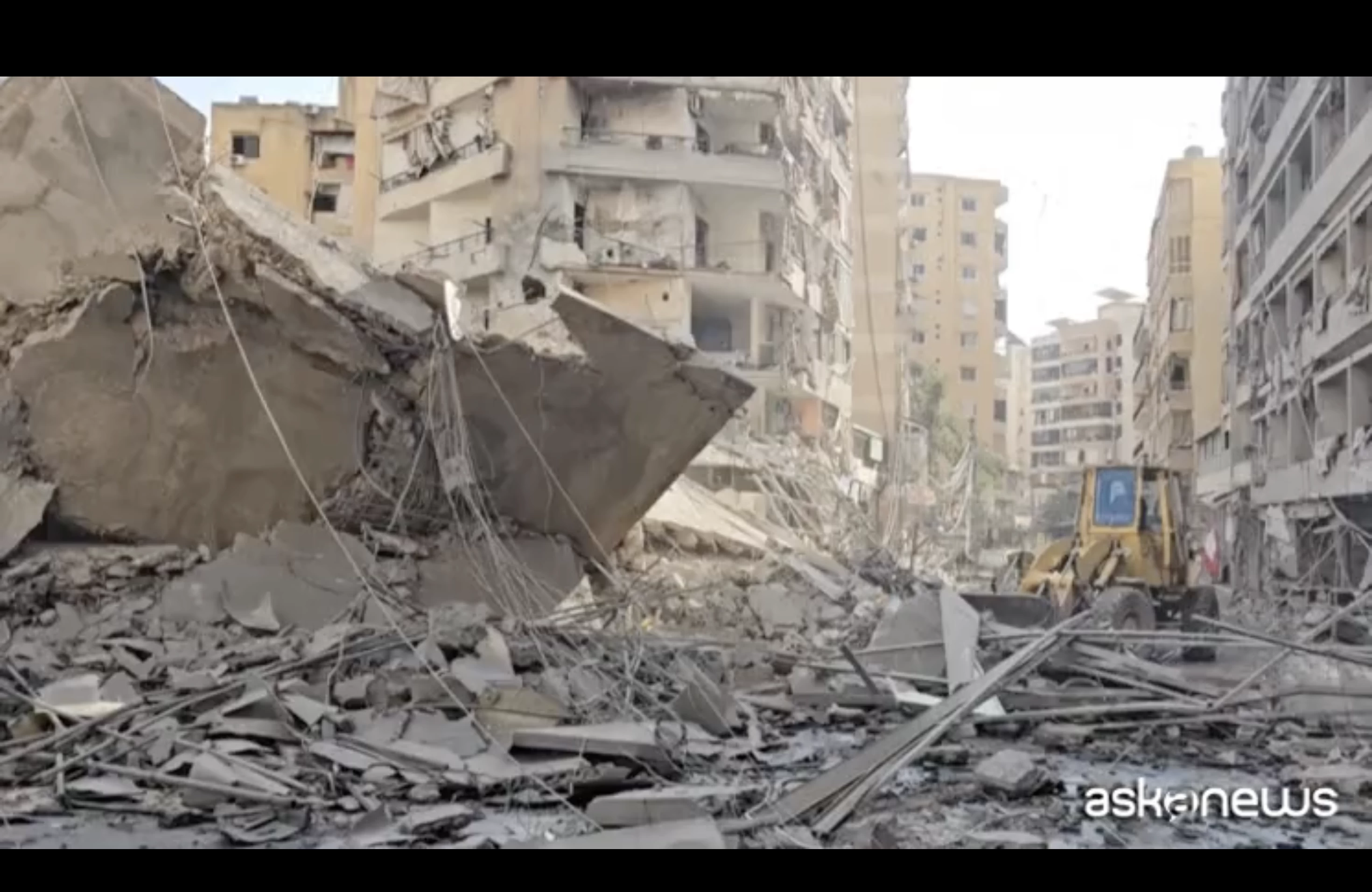 The devastation of Beirut after the third Israeli raid in 24 hours