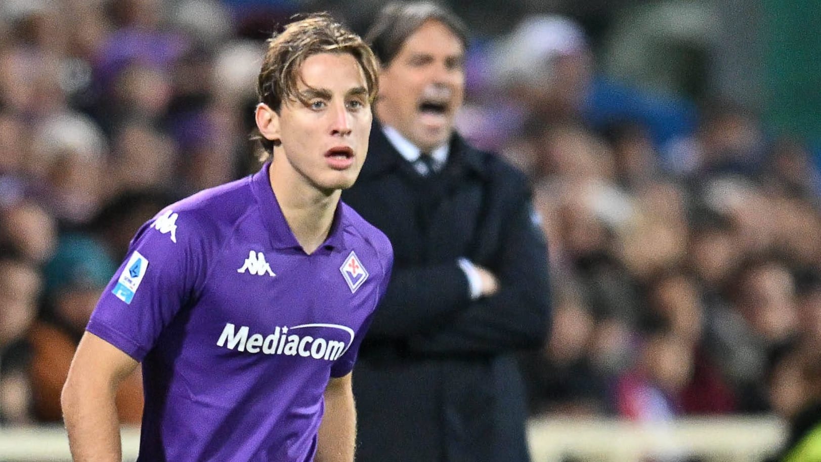 Edoardo Bove: The Florence professional returned to his team for the first time after his collapse.