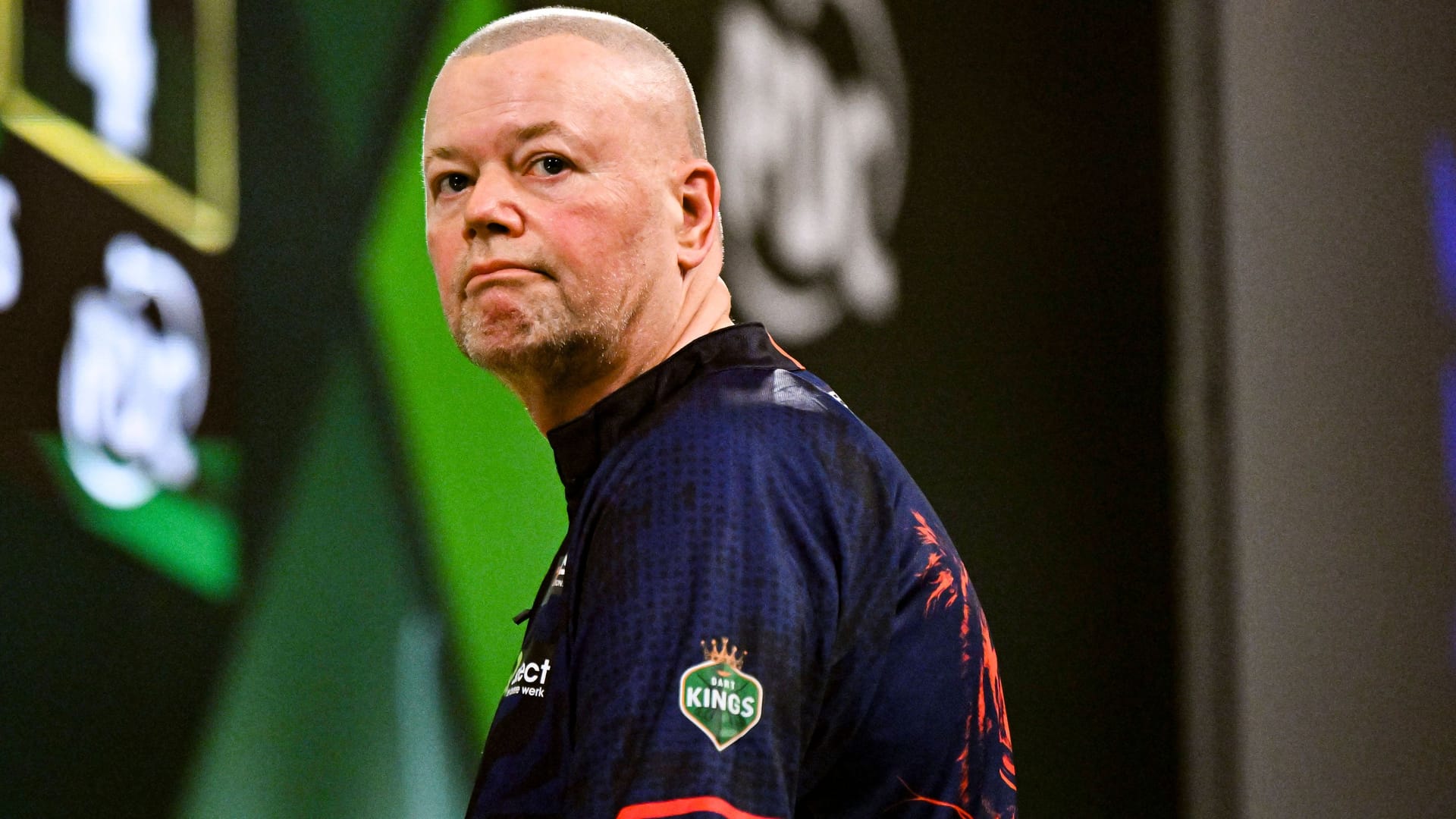 Raymond van Barneveld: The Dutchman had a disappointing second round.