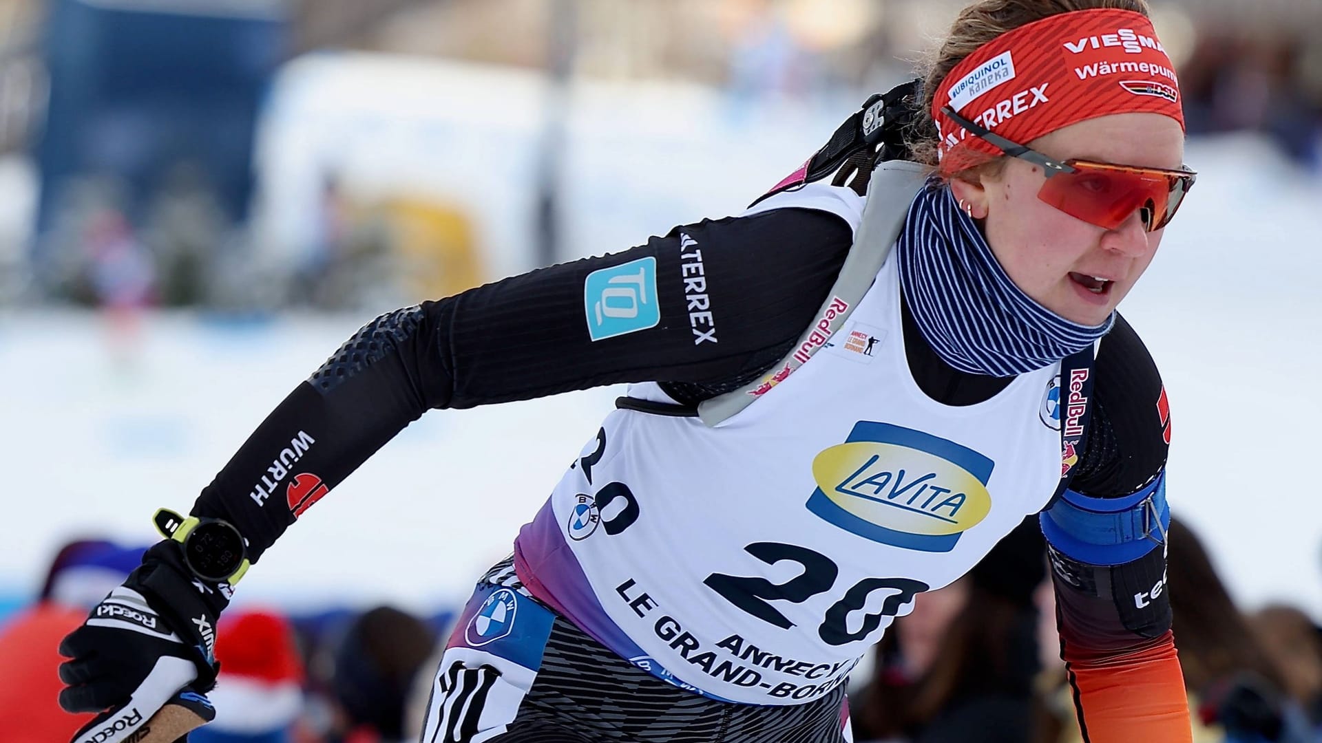 Selina Grotian: The 20-year-old is one of the greatest talents in biathlon. Selina Grotian: The 20-year-old is one of the greatest talents in biathlon.