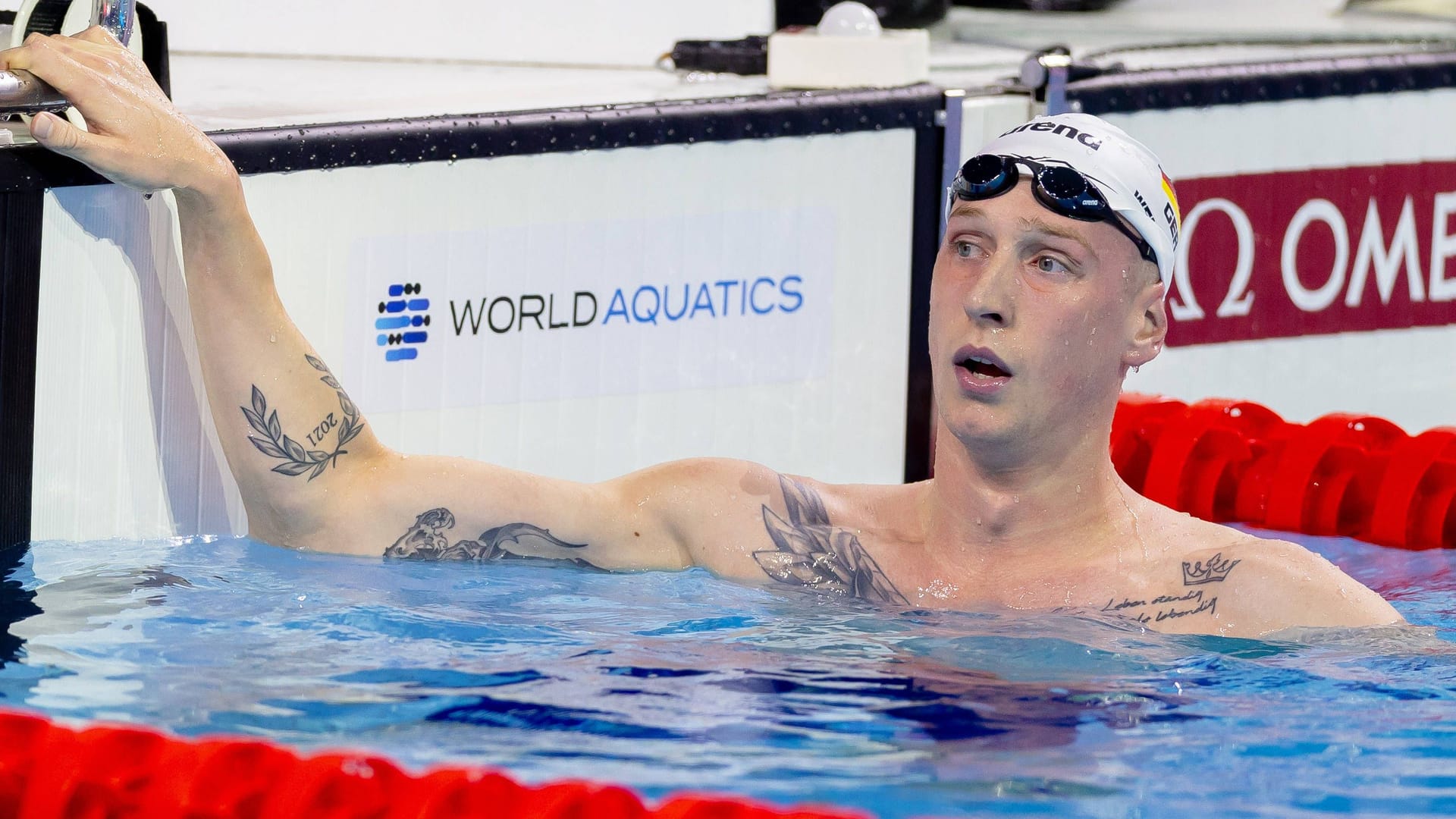 Florian Wellbrock: The German won silver in Budapest.