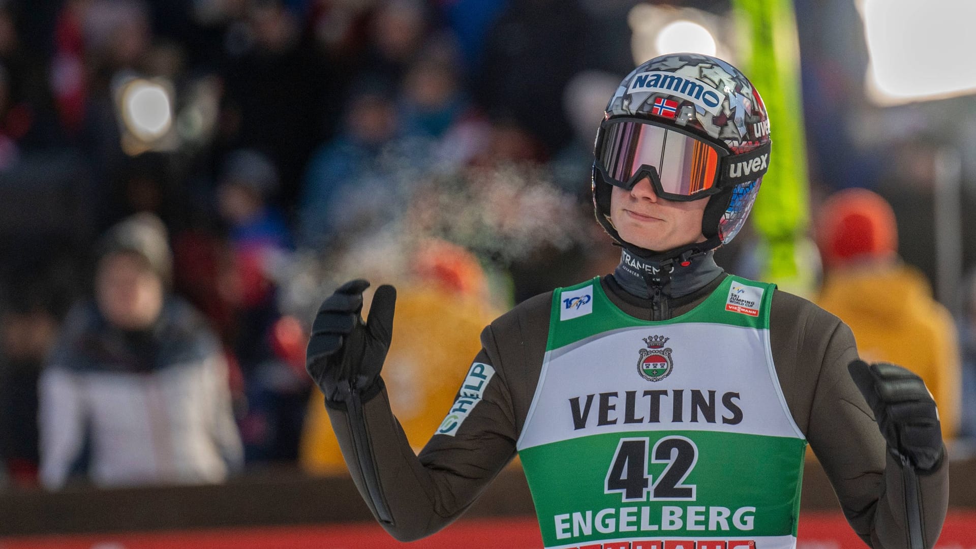 Marius Lindvik: He only flew 116 meters.