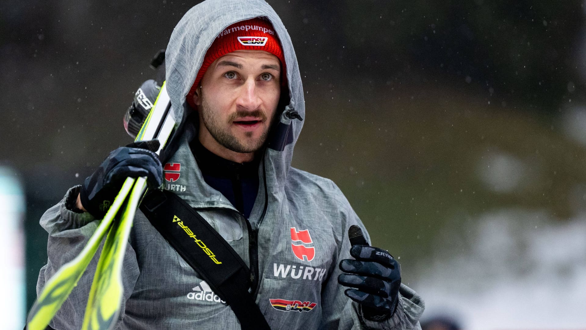 Markus Eisenbichler: The ski jumper has good memories of Garmisch-Partenkirchen, he came second here in 2018/19.