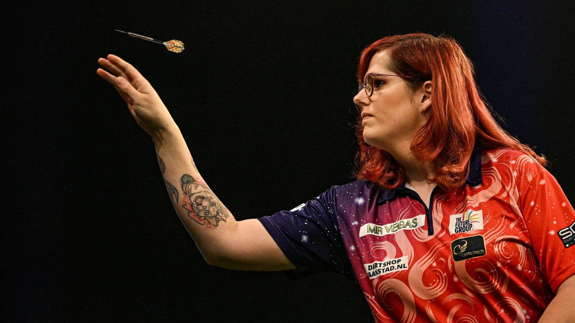 Noa-Lynn van Leuven: She makes her World Cup debut this week "Ally Pally".