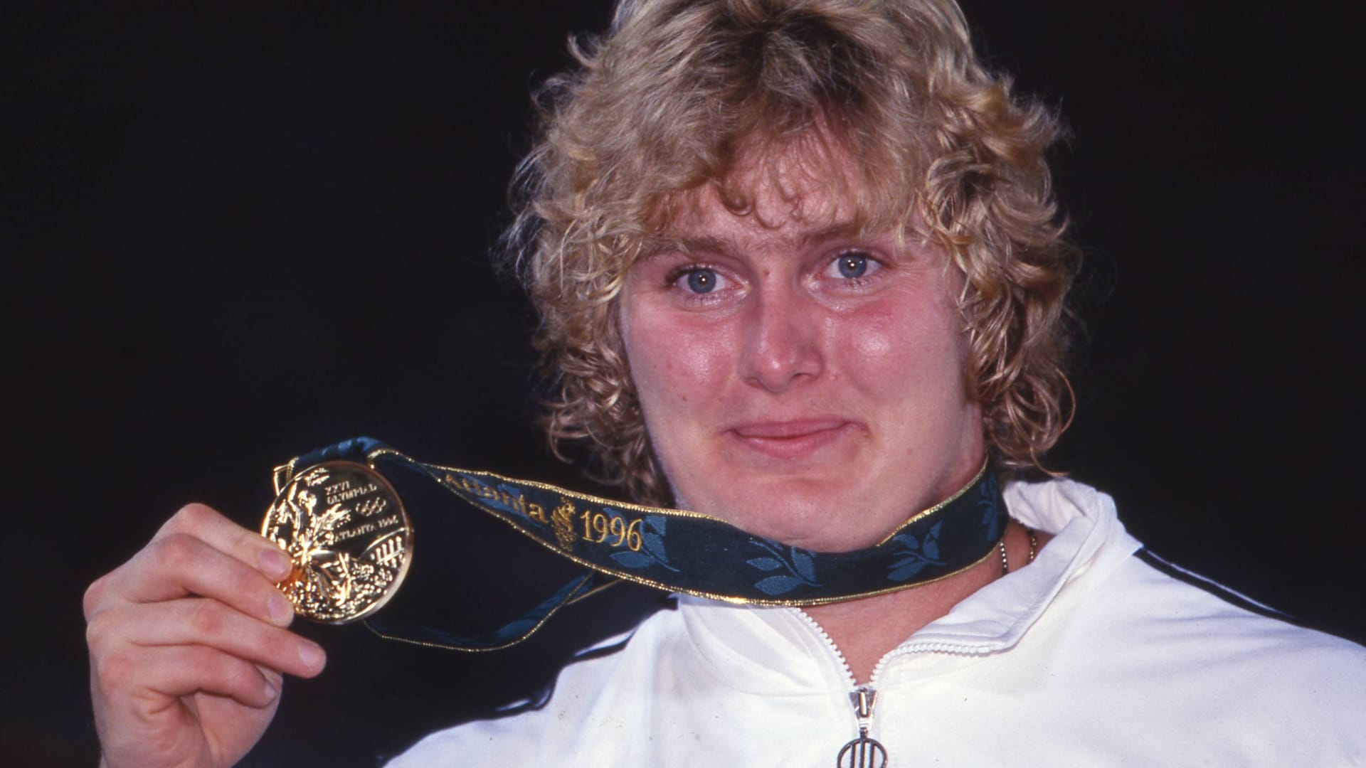 Ilke Wyludda: She won Olympic gold in 1996.