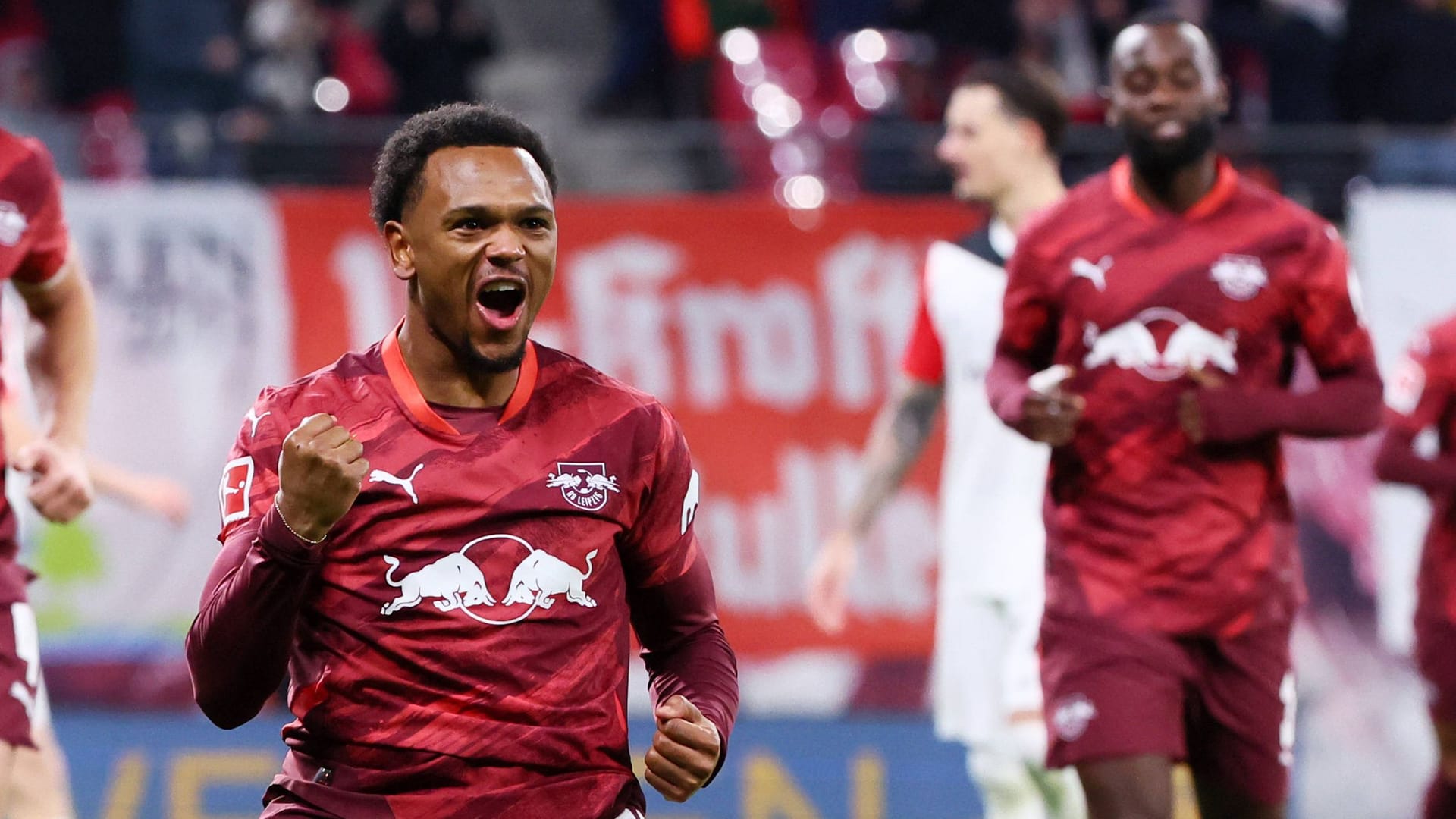 Loïs Openda: Leipzig's top scorer was also successful against Eintracht.