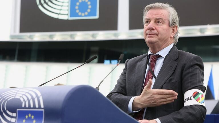 Toine Manders as MEP (archive photo)