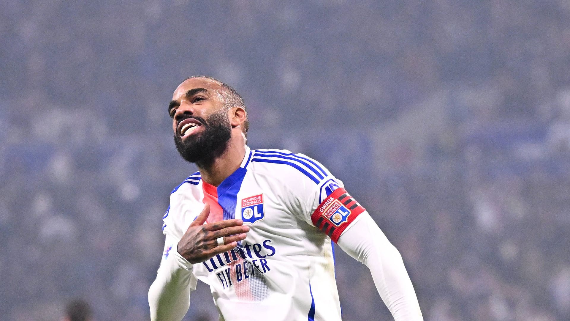 Alexandre Lacazette: He has scored eight goals for Olympique Lyon so far this season. Alexandre Lacazette: He has scored eight goals for Olympique Lyon so far this season.