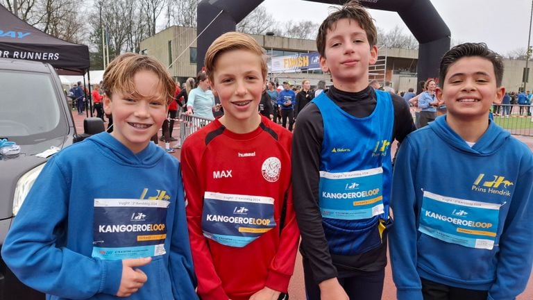 Jurre, Max, Gijs and Samuel. (Photo: Leon Voskamp)