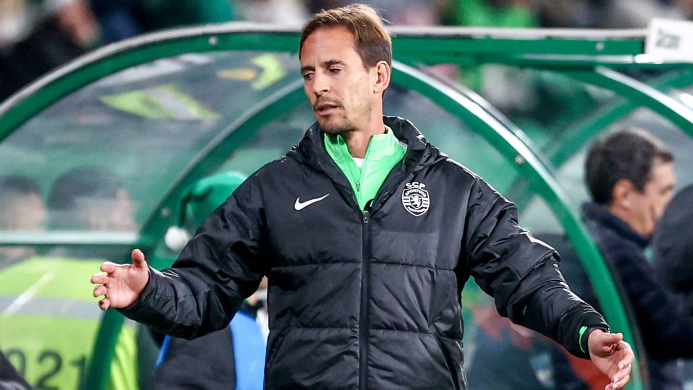 Unlucky: João Pereira at Sporting Lisbon.