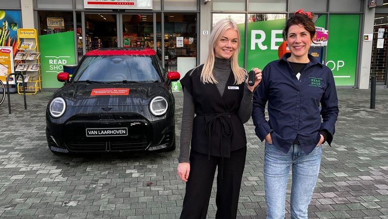 Employees at the store in Eindhoven hoped that the winner would report (photo: Rogier van Son).