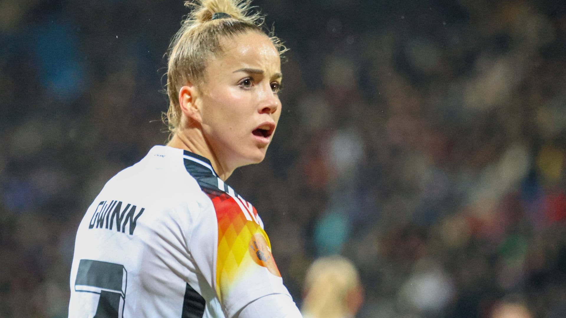 Giulia Gwinn: The full-back is one of the leading players in the German team.