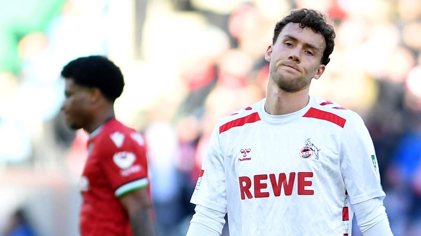 Luca Waldschmidt is annoyed: Cologne missed out on a possible win against Hanover.