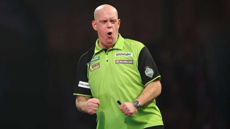 The seventh World Cup final is a fact for Michael van Gerwen. (Photo: PDC, Taylor Lanning)