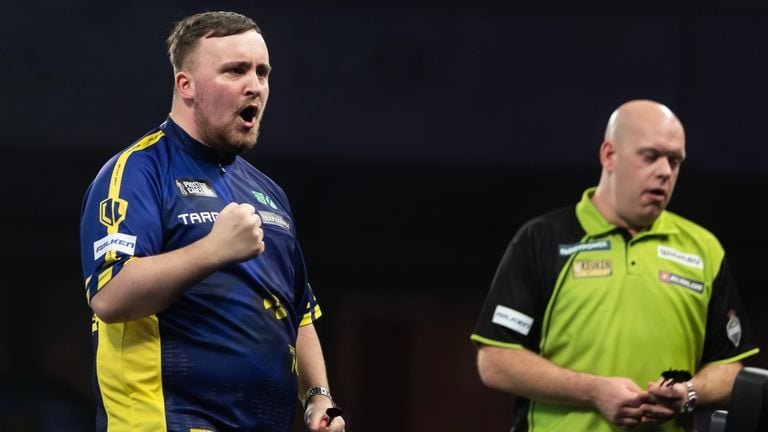 Luke Littler defeated Michael van Gerwen. (Photo: PDC, Taylor Lanning)