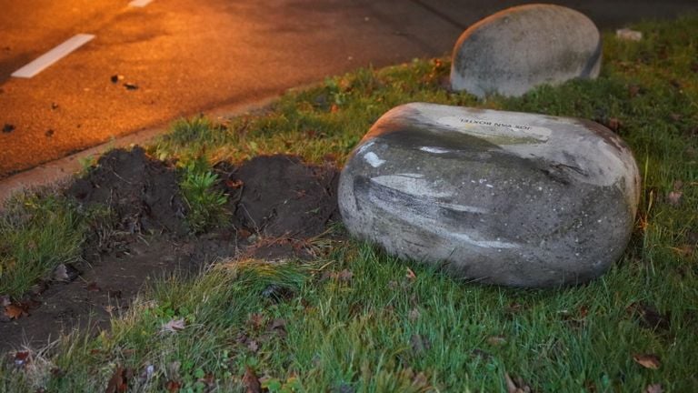 One of the 'pig backs' that was pulled out of the ground (photo: Bart Meesters / SQ Vision).