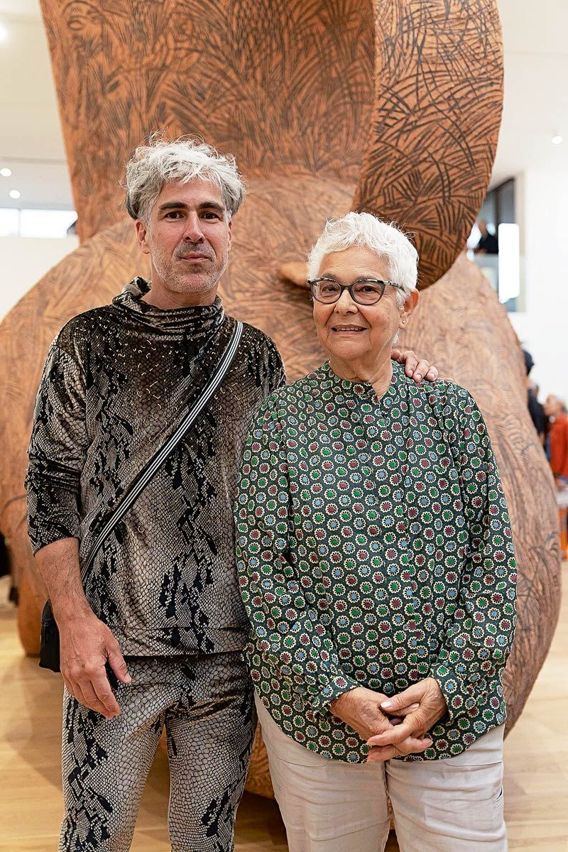 Max Gómez Canle and Liliana Porter