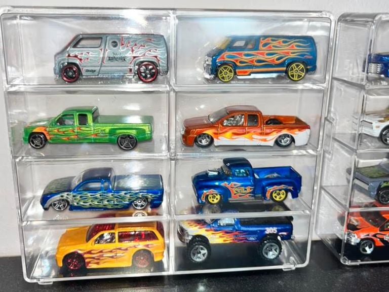 Some Hot Wheels from Thijs' collection.