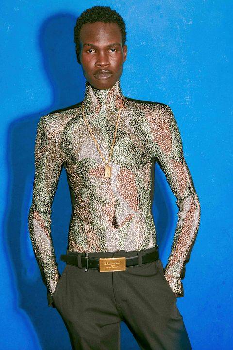 Balmain NK25 Resort men's collection.
