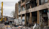 A building at Schammenkamp, ​​Rotterdam, after an explosion.